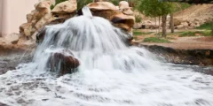 Natural hot springs in The UAE