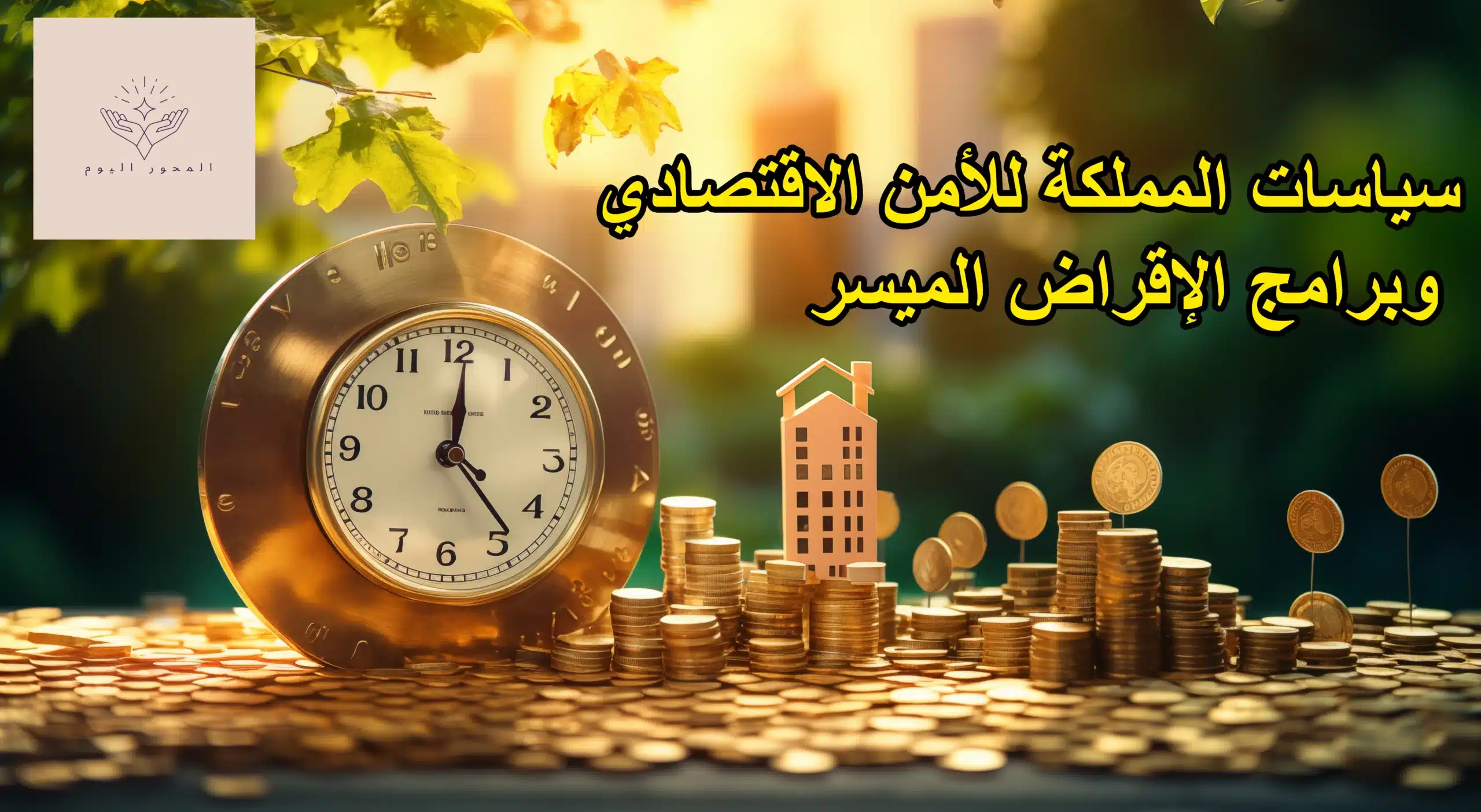 سياسات المملكة للأمن الاقتصادي وبرامج الإقراض الميسر